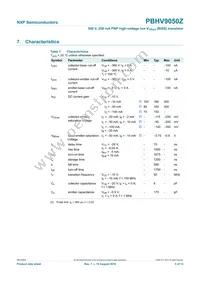 PBHV9050Z/ZLX Datasheet Page 6