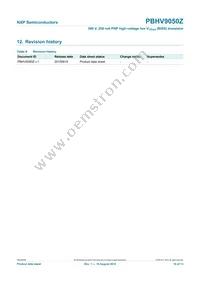 PBHV9050Z/ZLX Datasheet Page 11