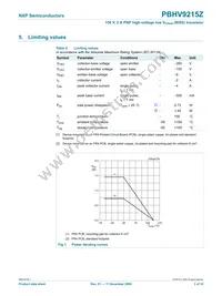 PBHV9215Z Datasheet Page 4