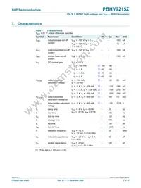 PBHV9215Z Datasheet Page 6