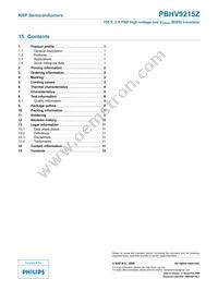 PBHV9215Z Datasheet Page 13