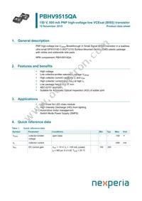 PBHV9515QAZ Datasheet Cover