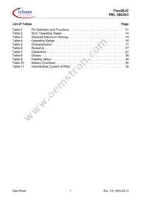 PBL38620/2SOA Datasheet Page 7