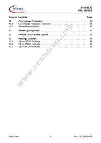 PBL38640/2SOT Datasheet Page 5