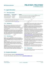 PBLS1502V Datasheet Page 14