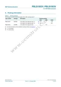 PBLS1503V Datasheet Page 12