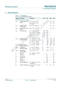 PBLS2001D Datasheet Page 7