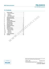 PBLS2001D Datasheet Page 17