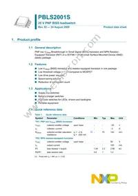 PBLS2001S Datasheet Page 2