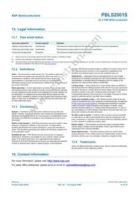 PBLS2001S Datasheet Page 16