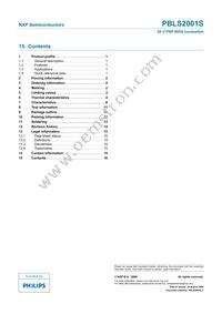 PBLS2001S Datasheet Page 17