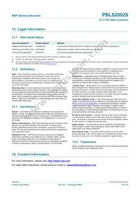 PBLS2002S Datasheet Page 16