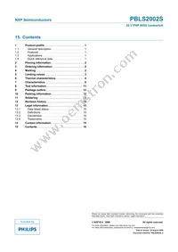 PBLS2002S Datasheet Page 17