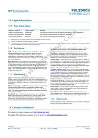 PBLS2003S Datasheet Page 16