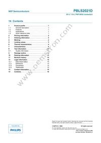 PBLS2021D Datasheet Page 17