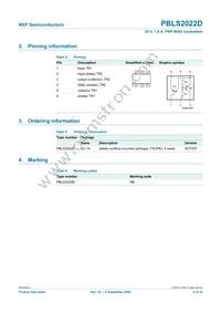 PBLS2022D Datasheet Page 3