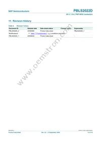 PBLS2022D Datasheet Page 15