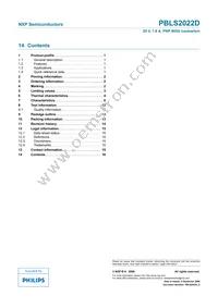 PBLS2022D Datasheet Page 17