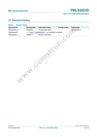 PBLS2023D Datasheet Page 15