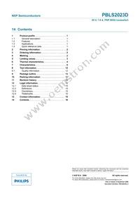 PBLS2023D Datasheet Page 17