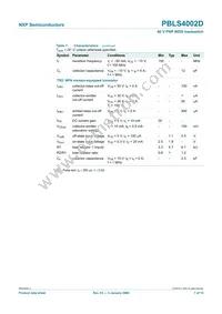 PBLS4002D Datasheet Page 8