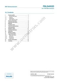 PBLS4002D Datasheet Page 16