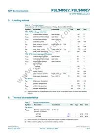 PBLS4002V Datasheet Page 4