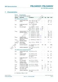 PBLS4002V Datasheet Page 5