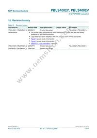 PBLS4002V Datasheet Page 10