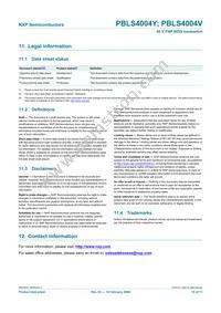 PBLS4004V Datasheet Page 11