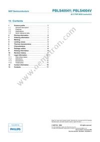 PBLS4004V Datasheet Page 12