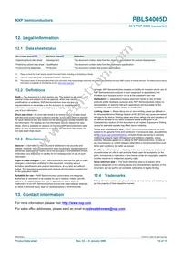 PBLS4005D Datasheet Page 15