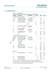 PBLS6003D Datasheet Page 4