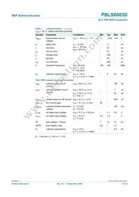 PBLS6003D Datasheet Page 8