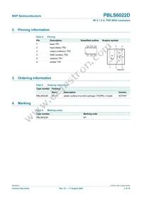 PBLS6022D Datasheet Page 3