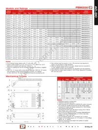 PBM200PQ06-C Datasheet Page 2