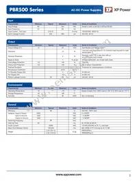 PBR500PS48C Datasheet Page 2