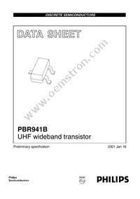 PBR941B Datasheet Cover