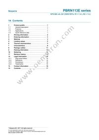 PBRN113ES Datasheet Page 17