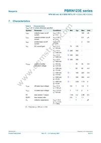 PBRN123ES Datasheet Page 8