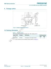 PBSS301NZ Datasheet Page 11