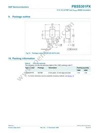 PBSS301PX Datasheet Page 11