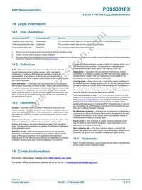 PBSS301PX Datasheet Page 15