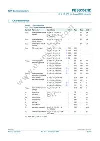 PBSS302NDH Datasheet Page 7