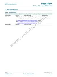 PBSS302PX Datasheet Page 14