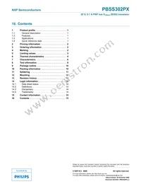 PBSS302PX Datasheet Page 16