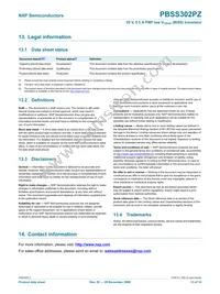 PBSS302PZ Datasheet Page 14