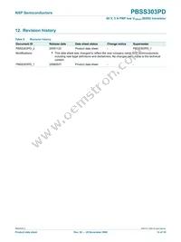 PBSS303PD Datasheet Page 15