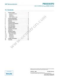 PBSS303PD Datasheet Page 17