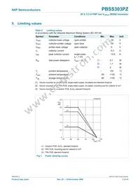 PBSS303PZ Datasheet Page 4